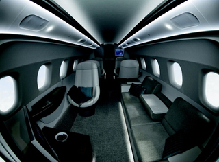 Illustration for article titled Embraer and BMW Team Up for Luxo-Jets
